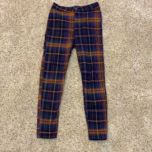 Free People plaid pants